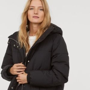 H&M Oversize Padded Hooded Jacket